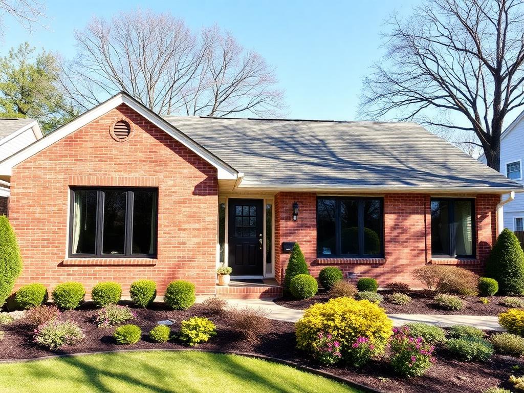 After: Brick Ranch Revival