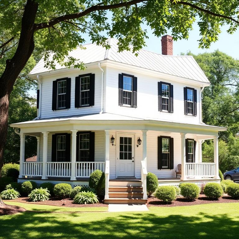 Farmhouse style window installation