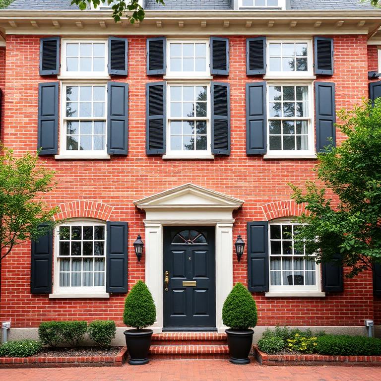 Georgetown style window installation
